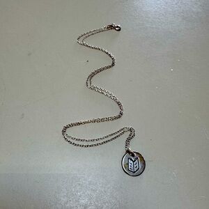 Sterling Silver Double Sided Dainty Book Necklace